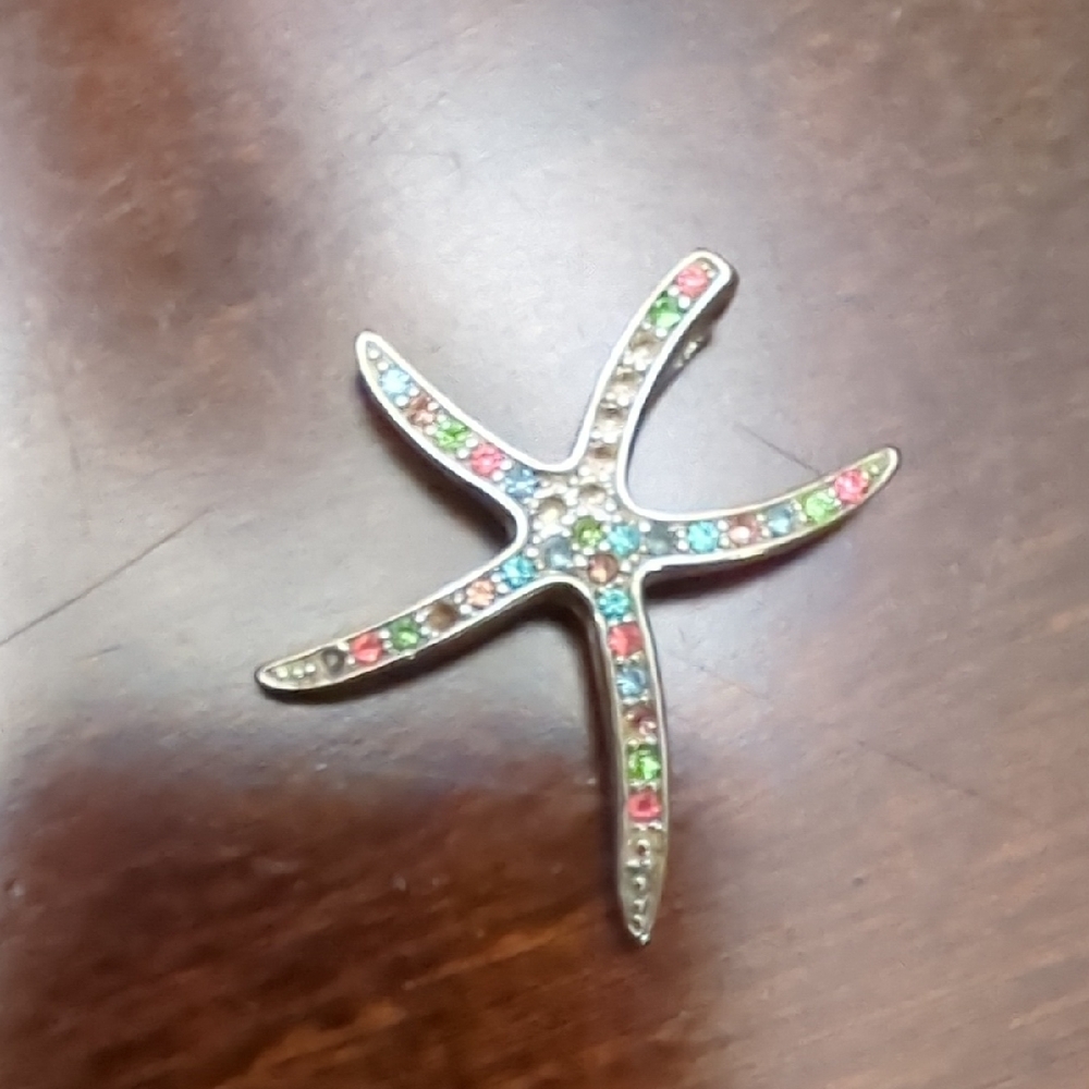 Colorful Starfish Necklace